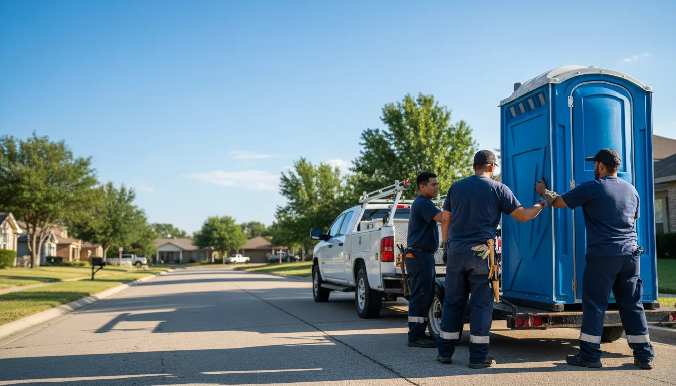 Portable Toilet Rental in Green Forest, AR near me